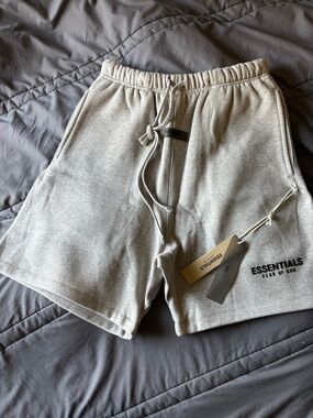 Essentials fear of god Grey Sweat Shorts